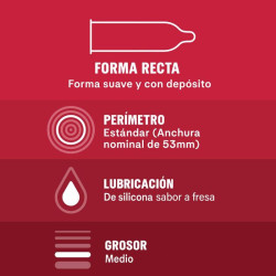 Durex - Saboreame 12 Unités